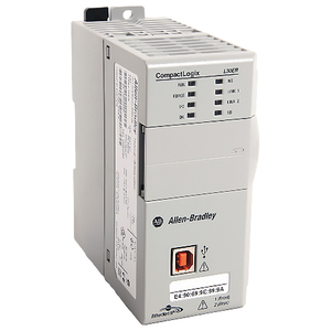 1769-L30ER, CompactLogix 5370 L3 Controllers, Dual Ethernet w/DLR capability, 1MB Memory, 8 I/O Expansion, 16 Ethernet IP Node