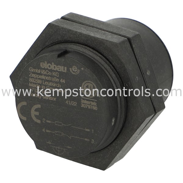 171271-5, ELOBAU, SENSOR DE SEGURIDAD, DISTANCIA DE CONMUTACIÓN DE 4 MM, M30X1.5, ACCIONAMIENTO MAGNÉTICO, 2 X NO, CABLE DE 5M