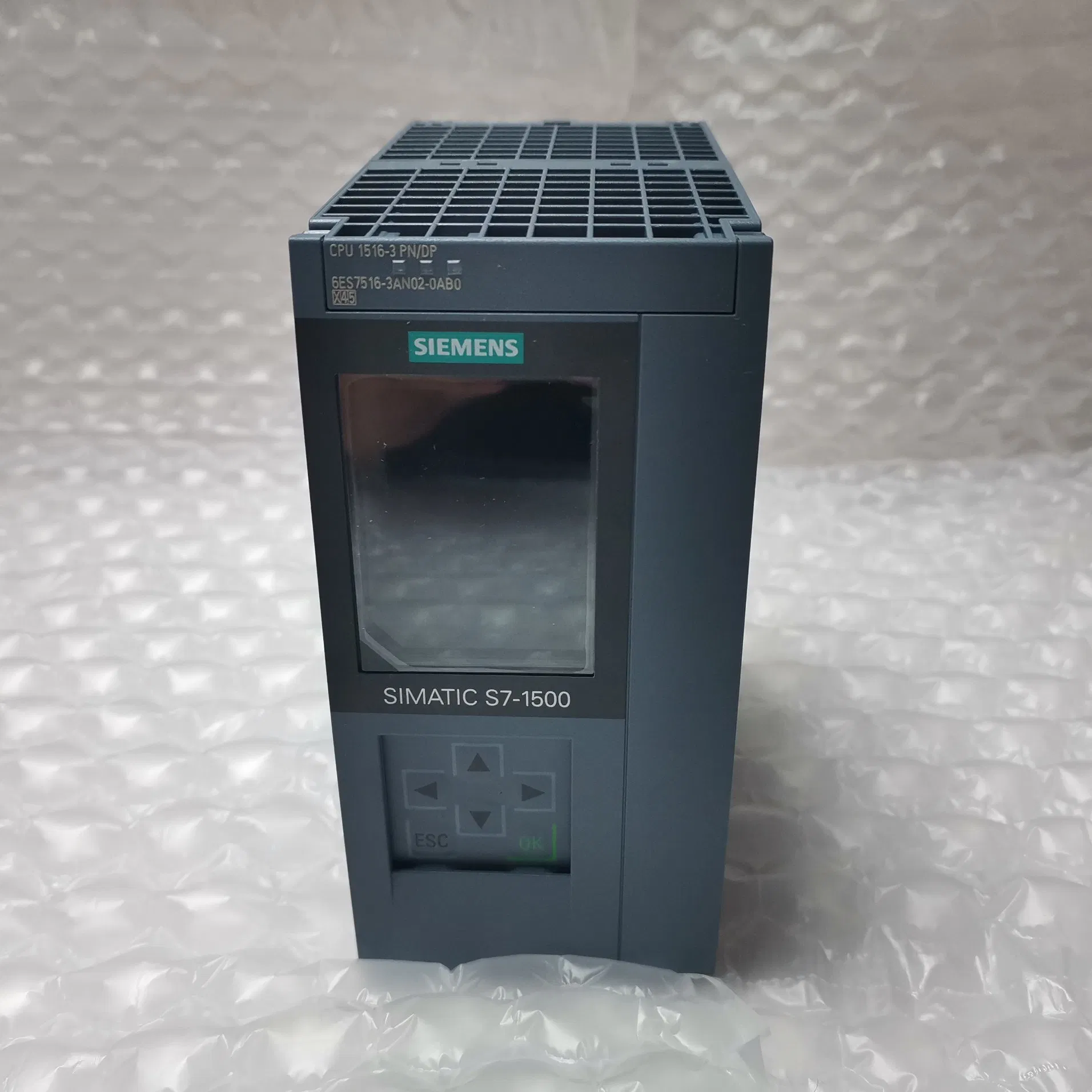 6ES7516-3AN02-0AB0, Siemens, SIMATIC S7-1500, CPU 1516-3 PN/DP,