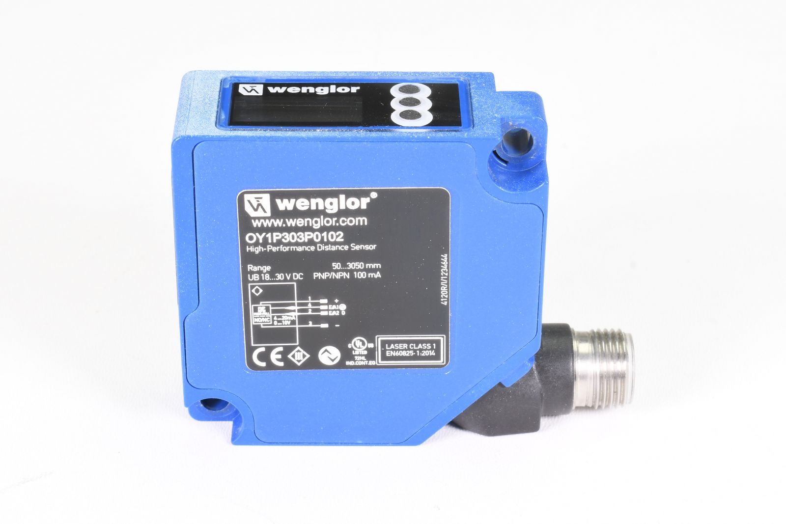 OY1P303P0102 Wenglor Sensor de distancia láser de largo alcance