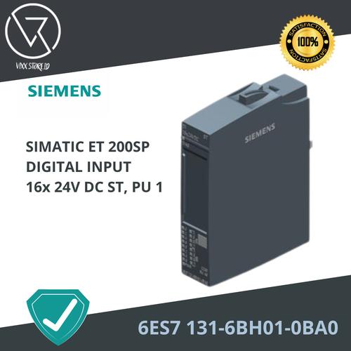 6ES7-1316-BH01-0BA0, Siemens, 6ES71316BH010BA0 Digital Input Module, SIMATIC ET 200SP, 24 VDC, Type 3