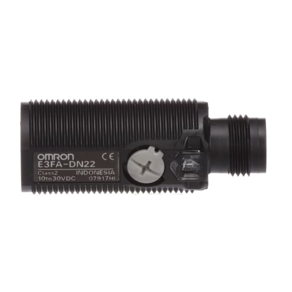 E3FA-DN22, Omron, Fotoelectric Sensor, Plástico Reflex, Rango 300mm, NPN, Conector M12.