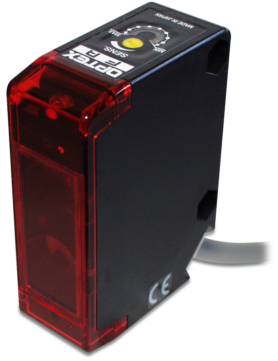 BGS-2V100CP, Optex, Sensor Fotoelectrico, Supresión de fondo 1 m PNP C/Conector.