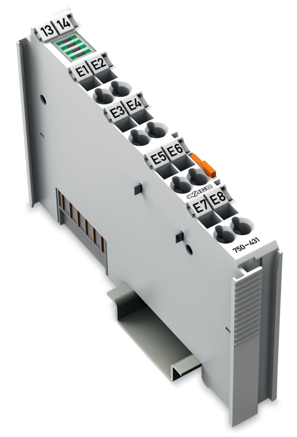 750-431, WAGO, Entrada digital, 8 canales; 24 V DC; 0,2 ms