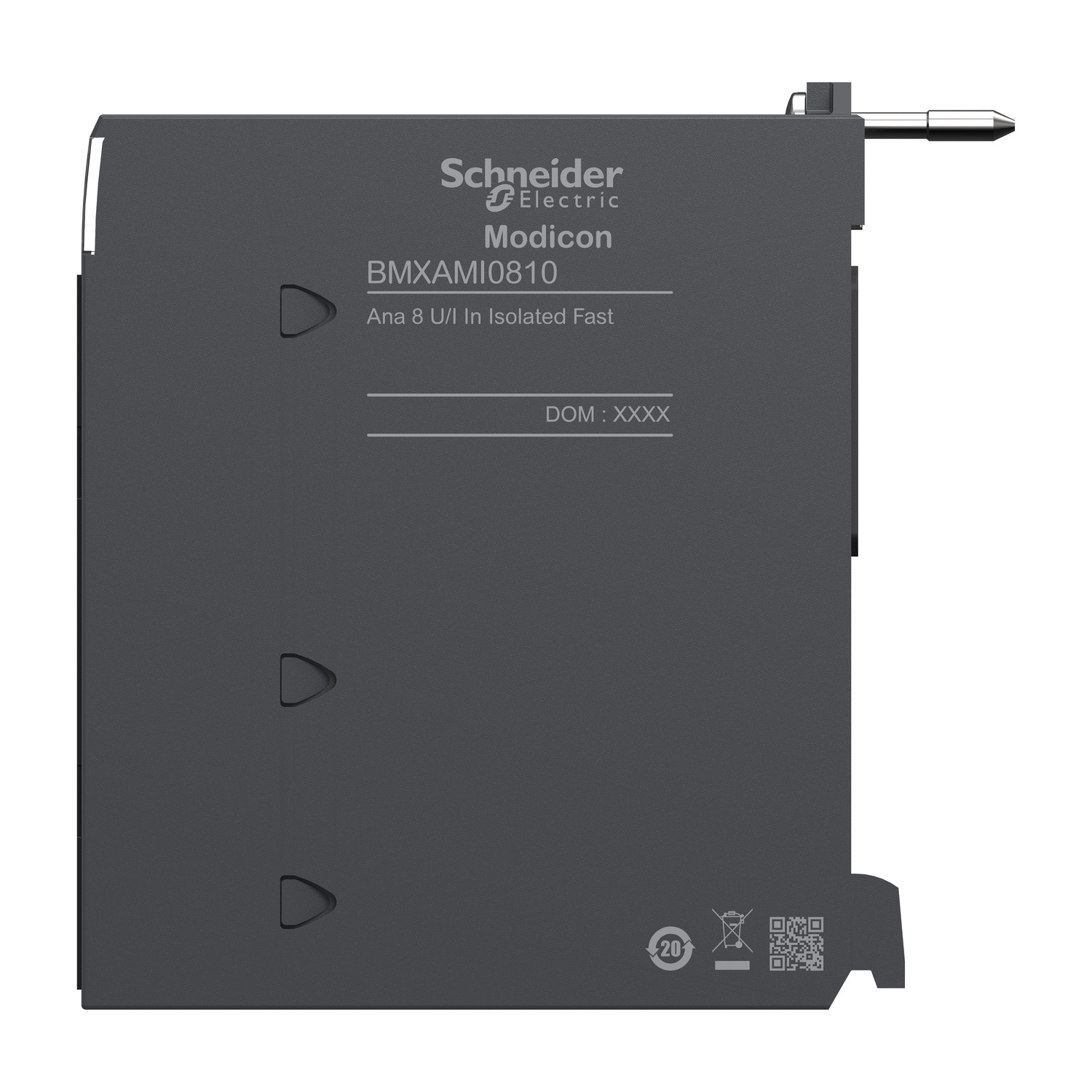 BMXAMI0810, SCHNEIDER ELECTRIC, ANALOG MODULE, - M340,08 EA 16b,Aisl,10v,20mA.