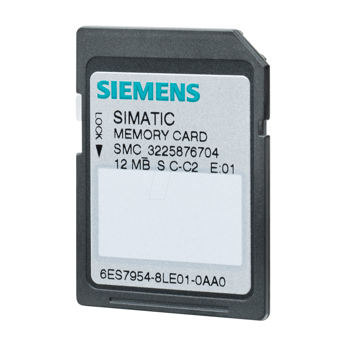 6ES7954-8LE03-0AA0, Siemens, Siemens SIMATIC tarjeta de memoria, 12MB