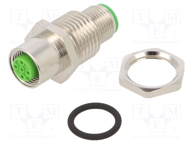 7000-42111-0000000, MURRELEKTRONIK, Acoplador; M12 macho,M12 hembra; código A-DeviceNet / CANopen