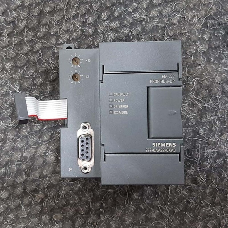 6ES7277-0AA22-0XA0, Siemens, SIMATIC S7-200, módulo esclavo PROFIBUS DP, 9,6 KB a 12 MB, 1 interfaz PROFIBUS-DP/MPI