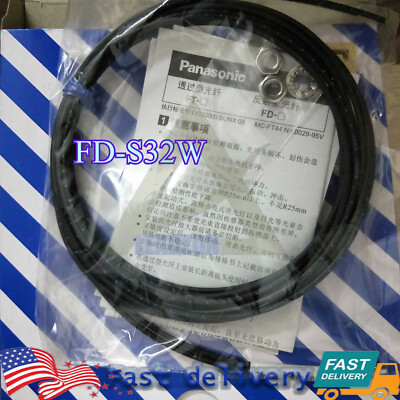 FD-S32W, PANASONIC, Cable de fibra óptica difuso - Cilíndrico liso - ø3 mm - Cable cortable R1 de 2 m