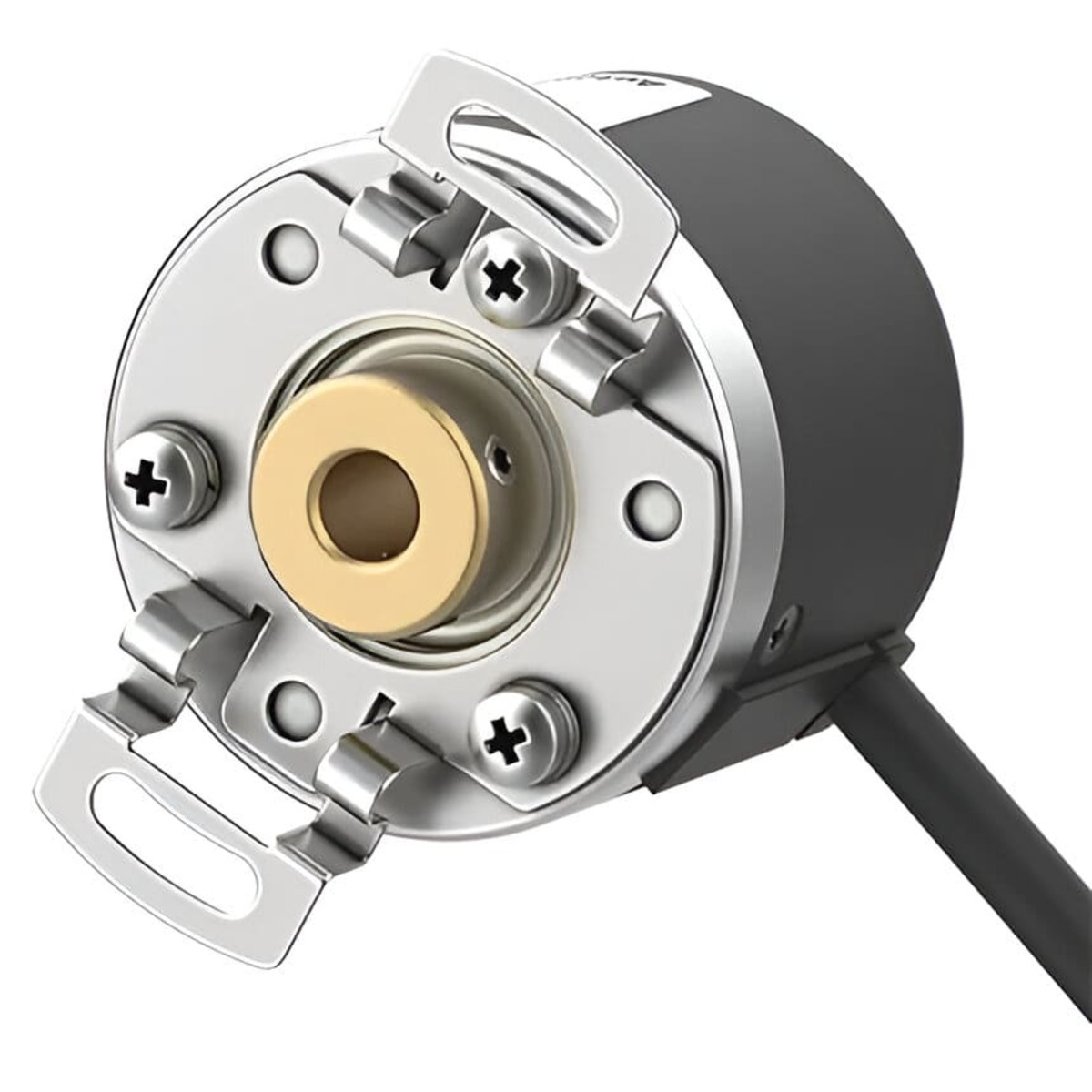 E40H12-1024-6-L5, AUTONICS, Encoders rotativos incrementales de 40mm, 12mm DIAM, 300KHZ, 1024PPR, 5VCC