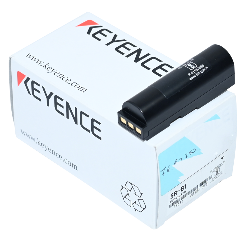 SR-B1, Keyence, Argentina, pack de baterias recargables para Hand Help, de Iones de Litio, 3,7 Volt, 2450mAH