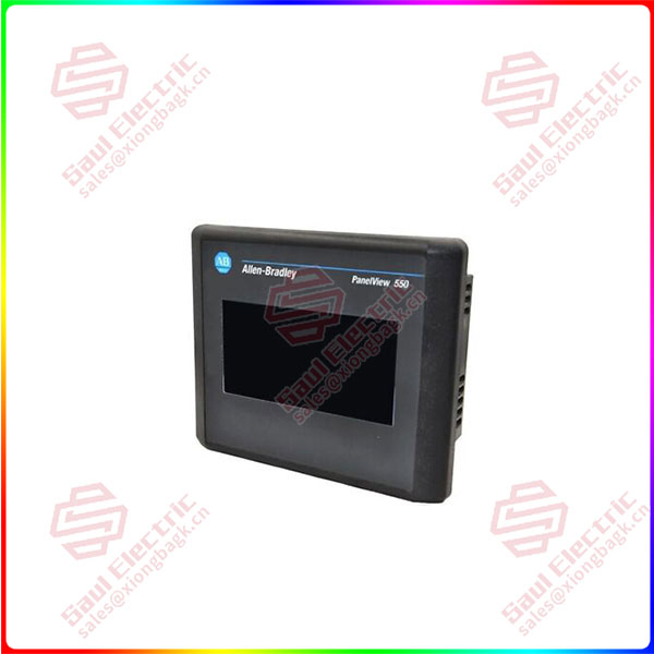 2711-T5A16L1, Allen Bradley,  PanelView Standard Terminal, 5 in., Standard, Monochrome, Touch Screen, 24V DC, RS232 (DF1) - RS232, Standard.