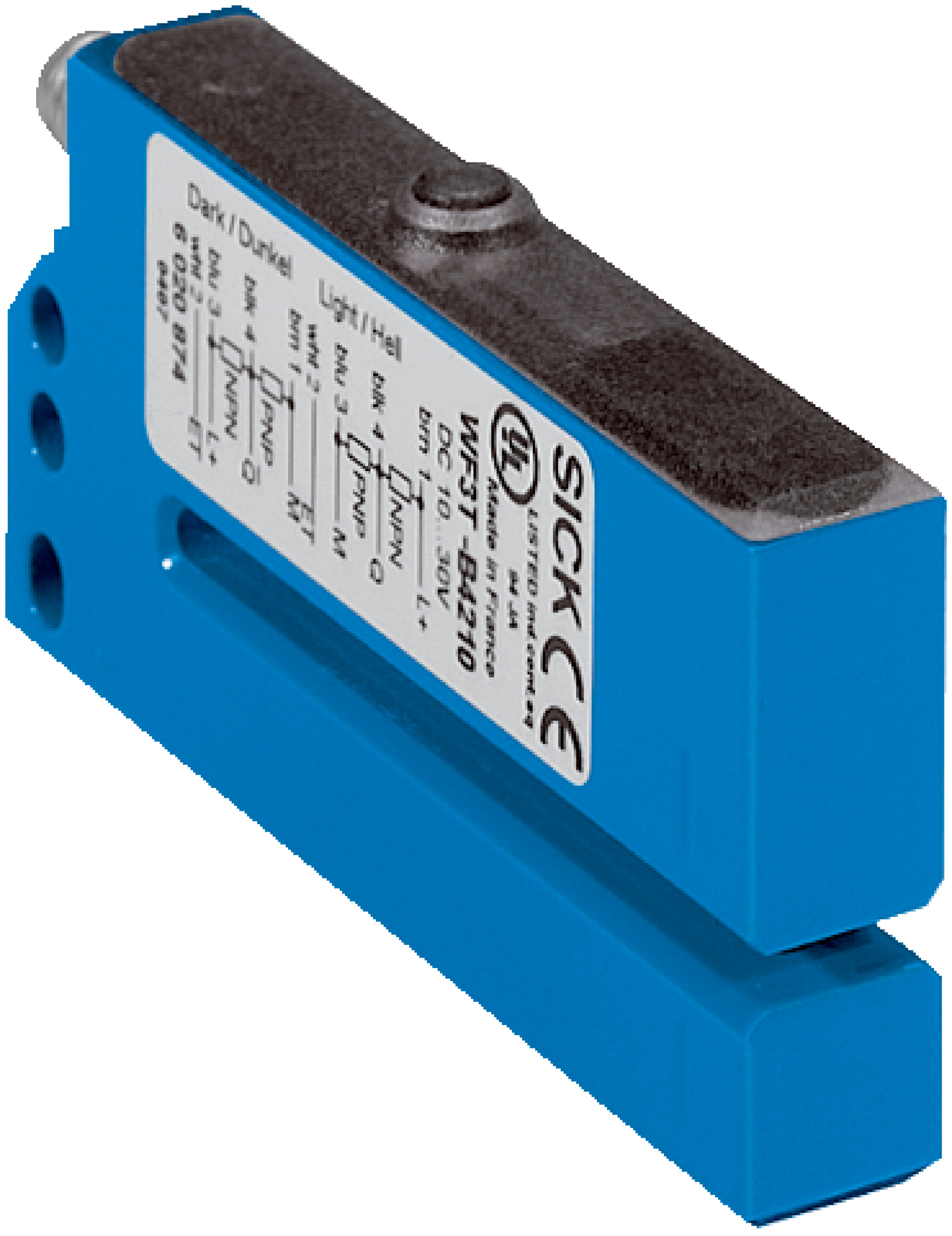 WF3T-B4210, Sick, Sensor de Horquilla, 3 X 60mm, Detección de Etiquetas, Pnp/npn, M8 de 4 Pines