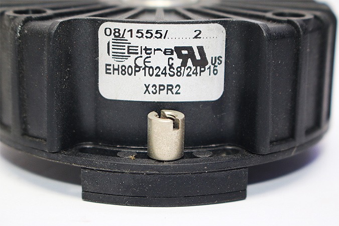 EH80P1024S8/24P16X3PR2, ELTRA, Codificador incremental,1024 pulsos por revolución, alimentación de 8-24V CC y salida Push-Pull