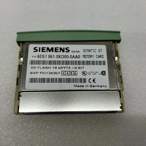 6ES7951-OKD00-0AA0, Siemens,  SIMATIC S7, memory card for S7-300, Short design, 5V Flash EPROM, 16 KB.
