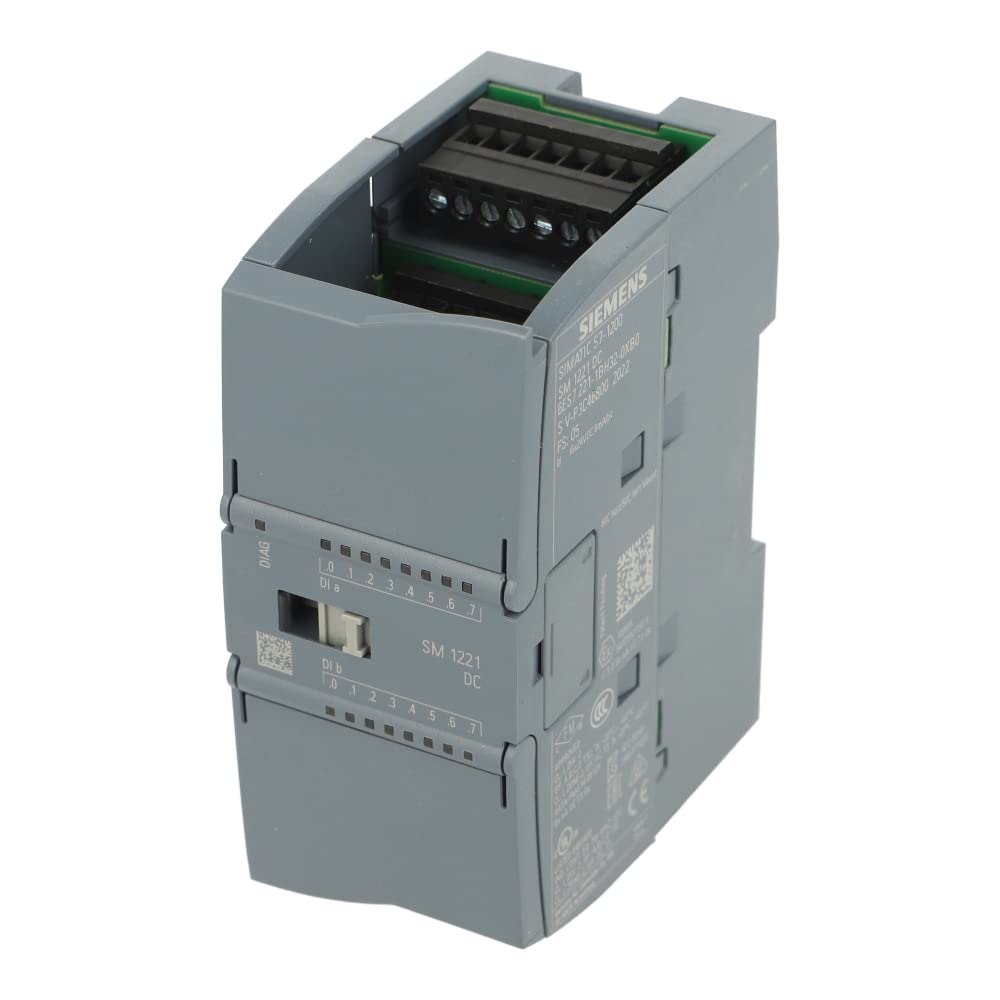 6ES7221-1BH32-0XB0, Siemens, SIMATIC S7-1200, Digital input SM 1221, 16 DI, 24 V DC, Sink/Source