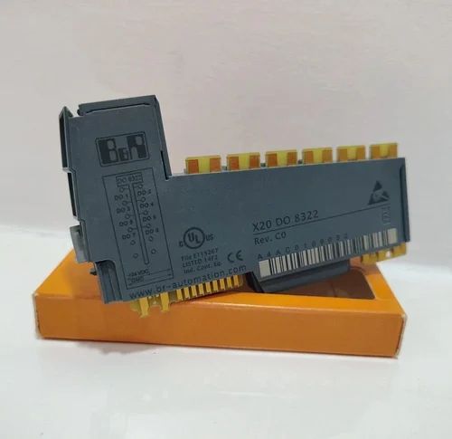 X20DO8322, B&R,  I/O module, 8 digital outputs, 1-wire connection. Integrated output protection.