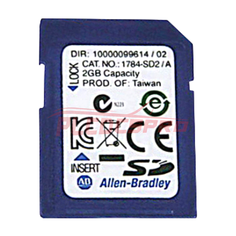 1784-SD2, Allen Bradley, Tarjeta de memoria, Secure Digital, memoria de 2 GB, para controladores ControlLogix/CompactLogix