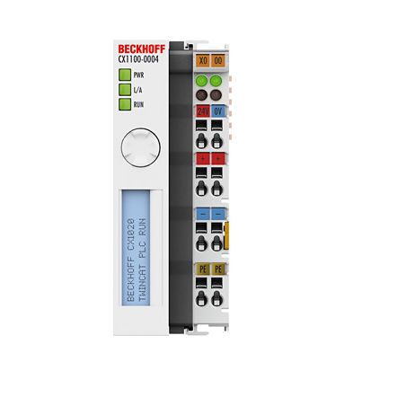 CX1100-0004, Beckhoff, Unidad de fuente de alimentación e interfaces de E/S para CX1010/CX1020 (fase de servicio)