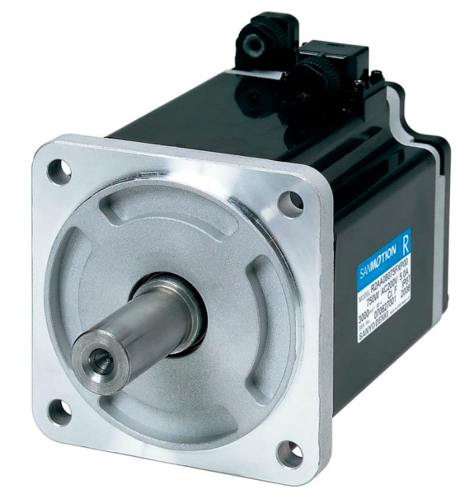 R2AA18550RXH00, Sanyo Denki, SANMOTION R,  200V - 220V AC, Servo Motor, Flange Mounting, 1500 RPM, 31,6Amp, 5.5 kW