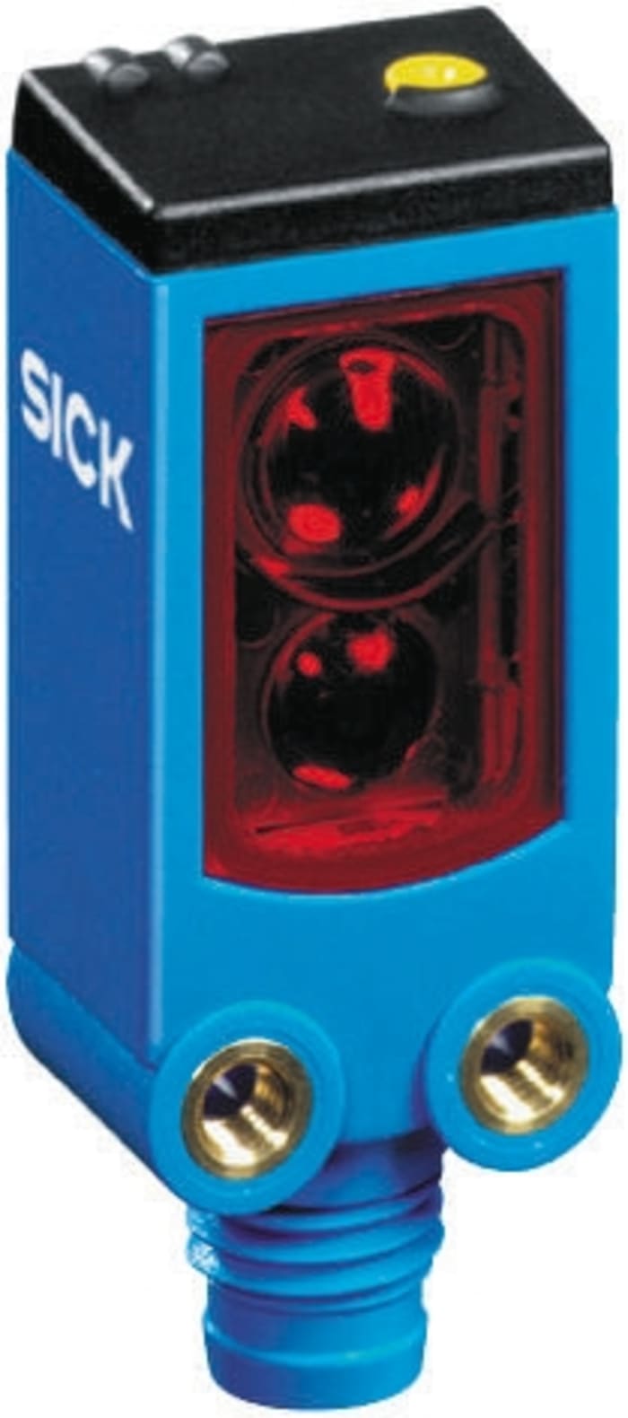 WL8-N1131, SICK, Fotocelula miniatura, Sistema Reflex, alcance 4 m, salida NPN, Cable libre, IP67
