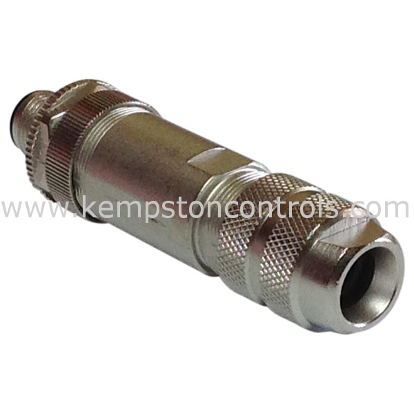 M474-0000-2D-000-51X475-000, BALLUFF, Conectores autoconfeccionables, M12x1-Conector, recto, 4-polos, D-codificado Número de contactos conectores 4
