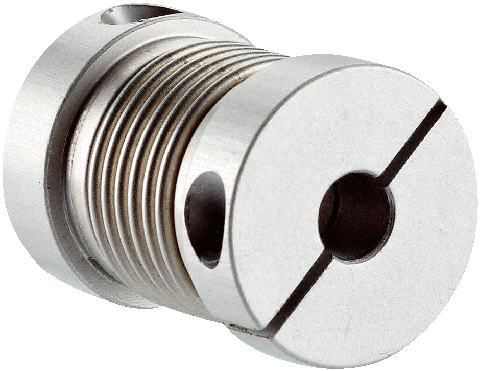 KUP-1010-B, SICK, Adaptación de ejes, Acoplamiento de fuelle,  SICK, Ø de calibre 10mm, Ø exterior 21mm, long. 29mm.