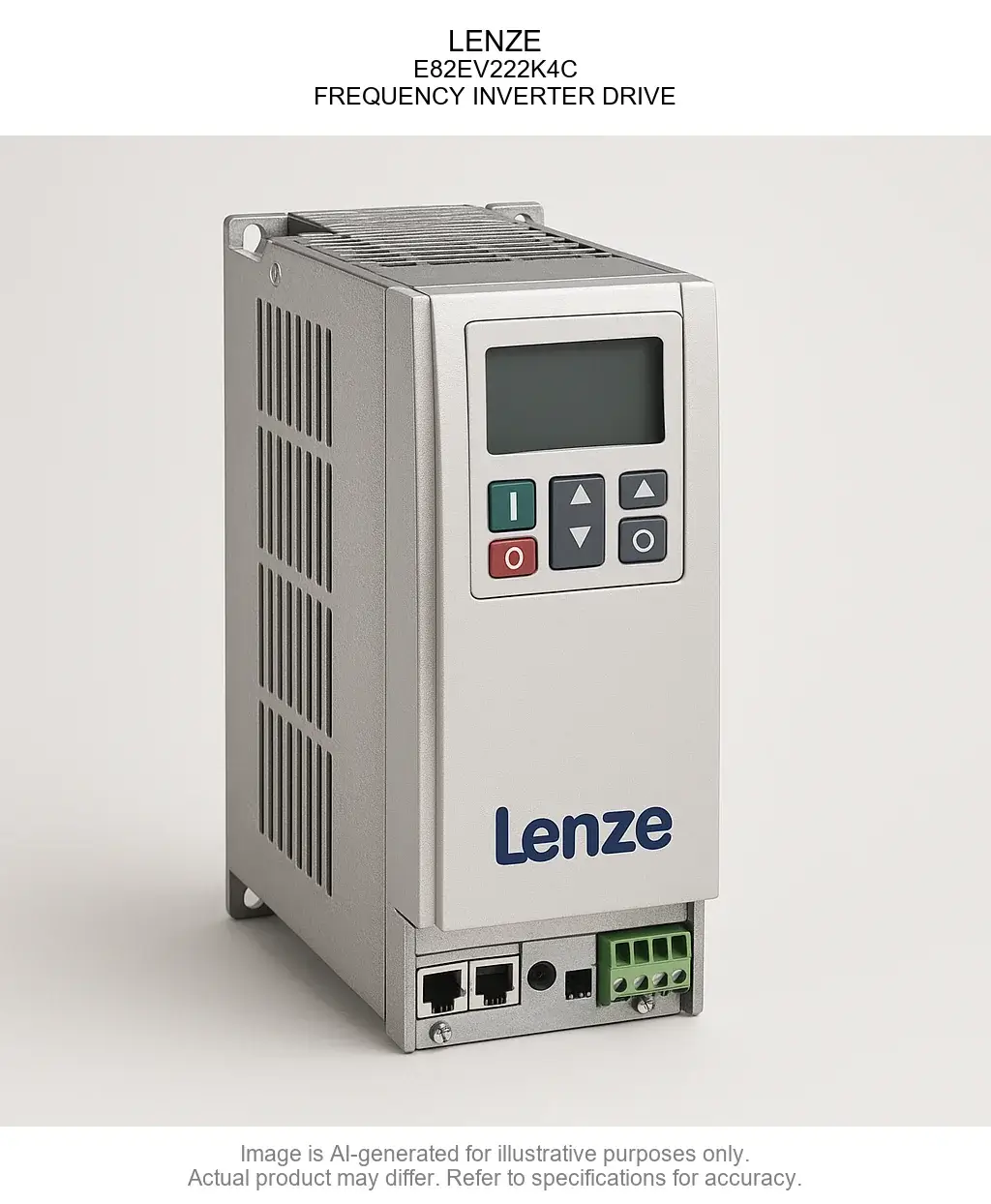 E82EV222K4C, Lenze 8200 AC Drive vector frequency inverter Power: 2.2kW Amps: 5.6