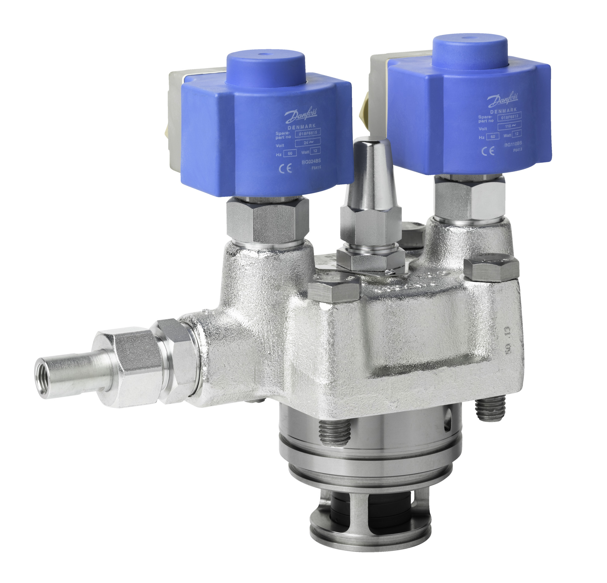 ICLX 50, DANFOSS, EVM Modulo de válvula Piloto, ICLX 50, cubierta superior que incluye conexión de piloto externo, válvulas piloto NC/NO, junta y O'ring