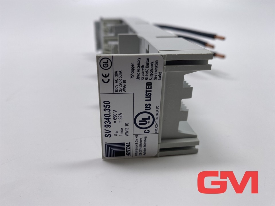 SV 9340.350, RITTAL, OM Adapter, 32A, 690V, 10 AWG 9340350