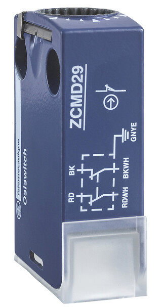 ZCE10, Telemecanique, Cabezal de interruptor de límite, interruptores de límite XC estándar, ZCE, émbolo de extremo de metal. flecha