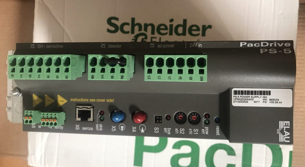 VPM02D20AA00, ELAU, Schneider Electric Fuente de potencia,  Modelo: PS-5