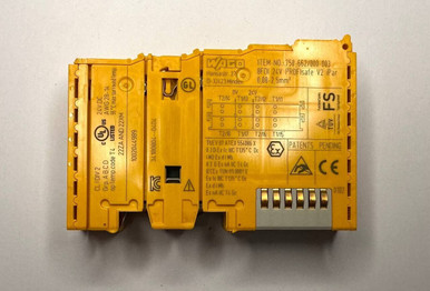 750-662/000-003, Wago, Fail-safe 8-channel digital input; 24 VDC; PROFIsafe V2.0 iPar