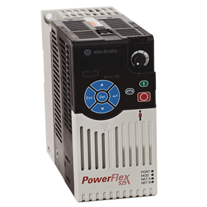 25B-D013N114, Allen Bradley, PowerFlex 525 AC Drive, with Embedded EtherNet/IP and Safety, 480 VAC