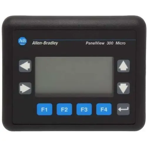 2711-M3A18L1, Allen Bradley, PanelView 300, Micro Monochrome Display, 3', LCD, RS-232C, DF1, Protocol, 24vdc.