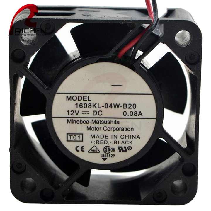 1606KL-04W-B39, NMB Technologies Corporation, Ventiladores tangenciales, Tubo axial 12VCC Cuadrado - 40mm L x 40m, 6.0 ft3/min (0.168m³/min) 3 extremidades del hilo