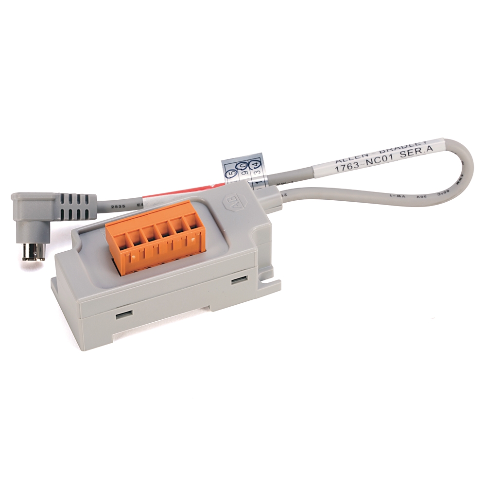 1763-NC01, Allen Bradley, Cable, MicroLogix 1100 Canal 0 (DIN de 8 pines) a RS 485 (Phoenix de 6 pines)