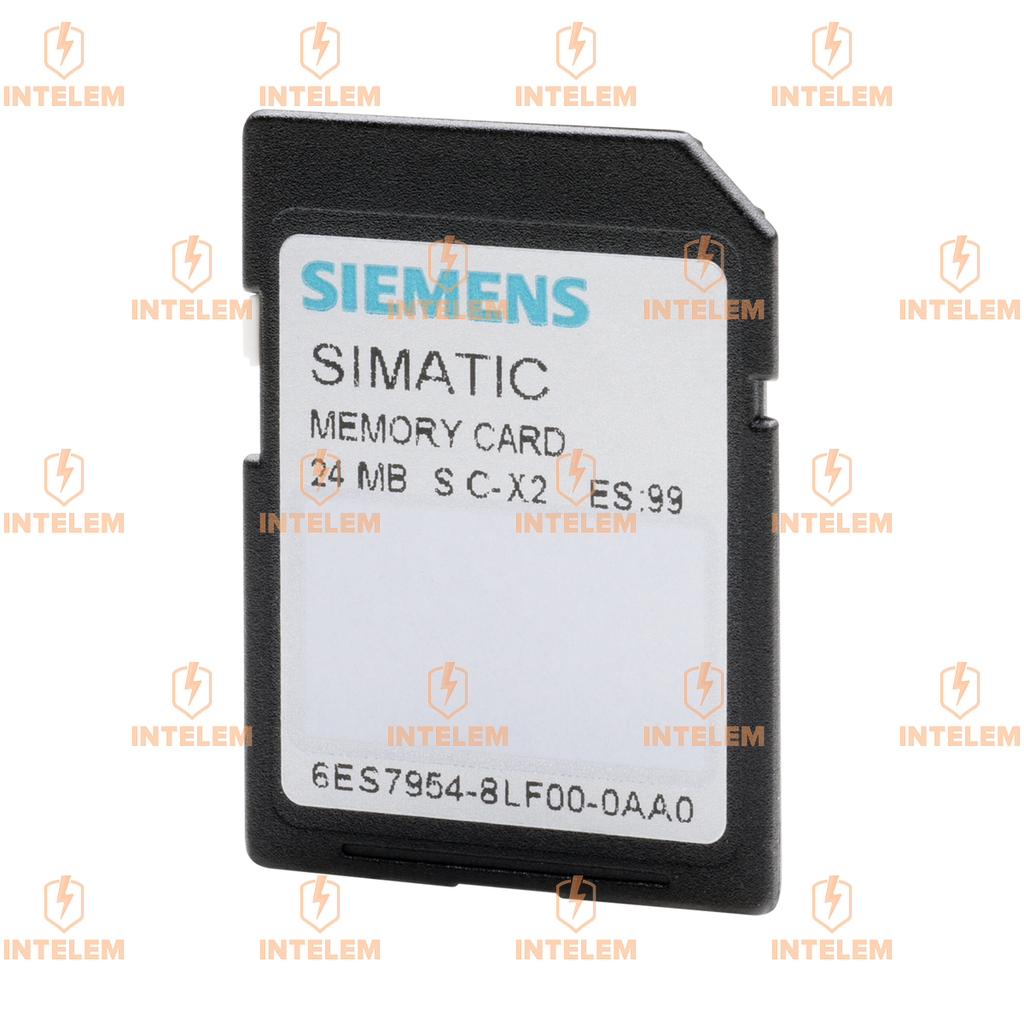 6ES7954-8LP04-0AA0, SIEMENS, SIMATIC S7, memory cards for S7-1x 00 CPU, 3, 3V Flash, 2 GB.