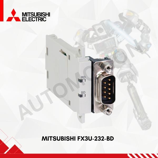 FX3U-232-BD, Mitsubishi Electric, PLC, FX3U  RS-232C Communication Expansion Board.