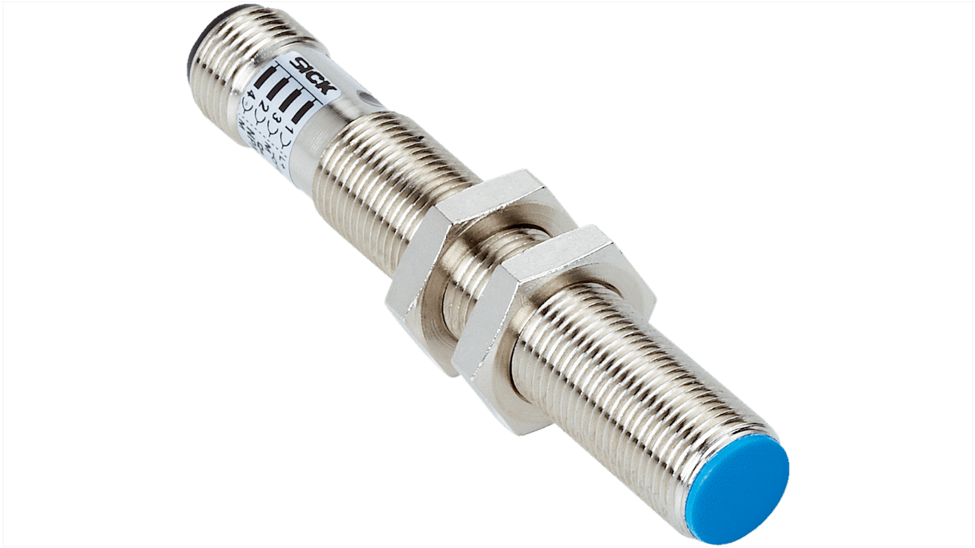 IW080BM50VA3, WENGLOR, Sensor inductivo, distancia de 8 mm, alimentación 10-30 V CC, frecuencia 200 Hz, rango de -25 a 80 ° C y protección IP67.