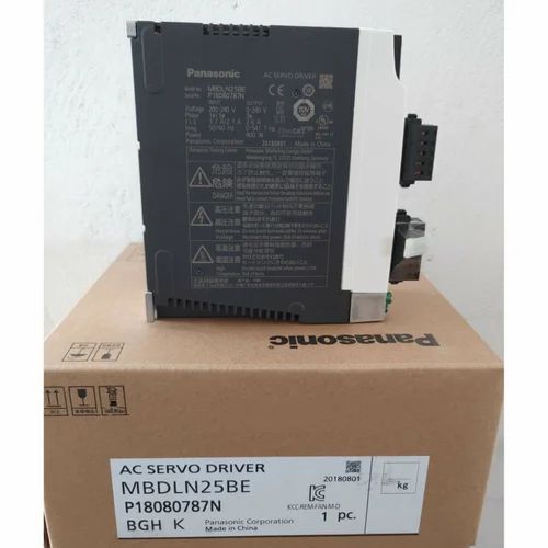 MBDLN25BE, Panasonic, Servo driver, Minas A6B, EtherCAT, 400 W, Alimentación, 3 fases, 200V