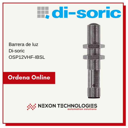 OSP 12 VLF-IBSL, Di Soric Alta performance sensor, light barrier OP-M12