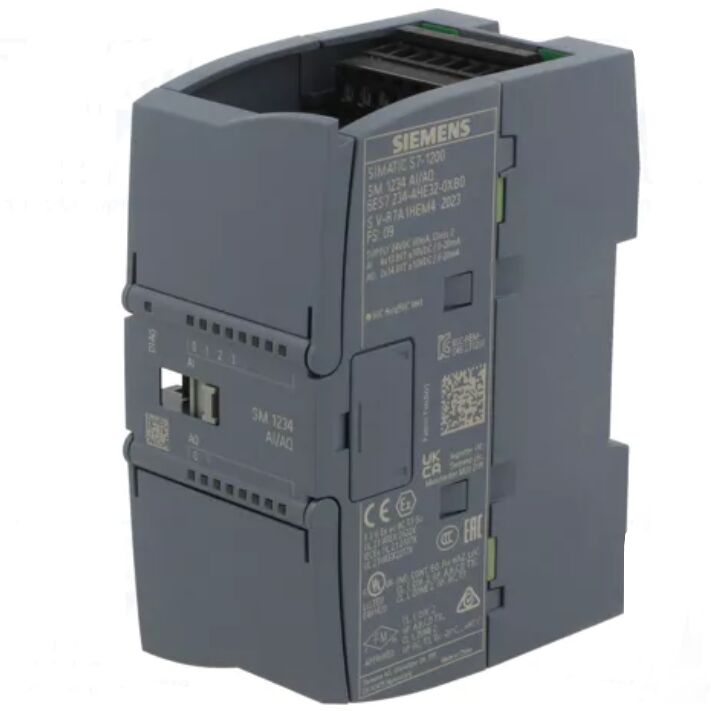 6ES7 234-4HE32-0XB0, Siemens, SIMATIC S7-1200, analog I/O SM 1234, 4 AI/2 AO