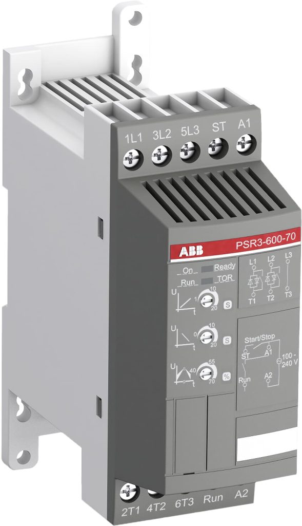 1SFA896103R7000, PSR3-600-70 Softstarter - 3.9 A - 208 ... 600 V AC