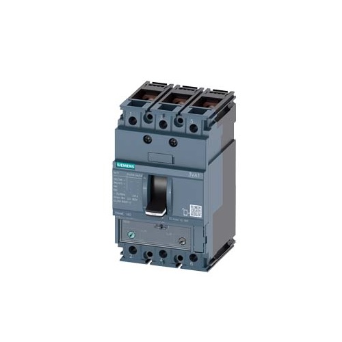 3VA1225-4EF32-0AA0, SIEMENS, MCCB Siemens, 3 Polos, 250A, Capacidad de Ruptura  3VA hasta 1600 A