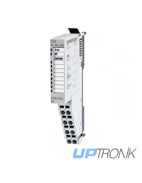 EPM-S302, Lenze,  Digital I /O compound modules − digital I/O Four digital outputs 0.5 A