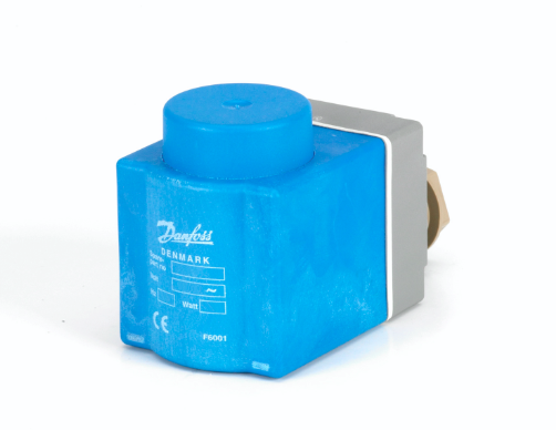 018F6707, DANFOSS, Bobina Solenoide de electroválvula con clip, BE024AS, 24V/50Hz, CA 12W, IP67
