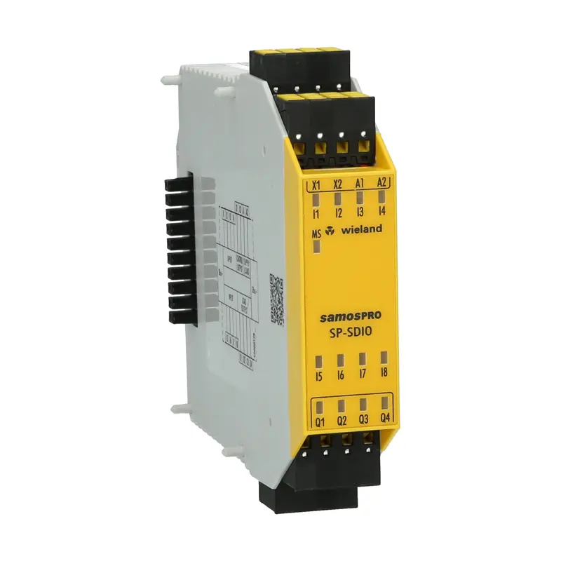 SDIO84-P1-K-C DC 24V, WEILAND, Módulo de ampliación de samosPRO, módulo con 8 entradas/4 salidas de seguridad