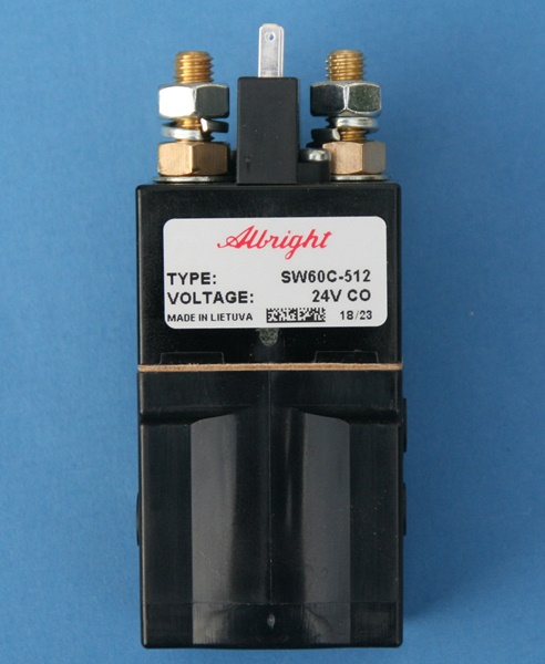 SW60C-512 Contactor 80A 24V CO. Contactor simple 80A