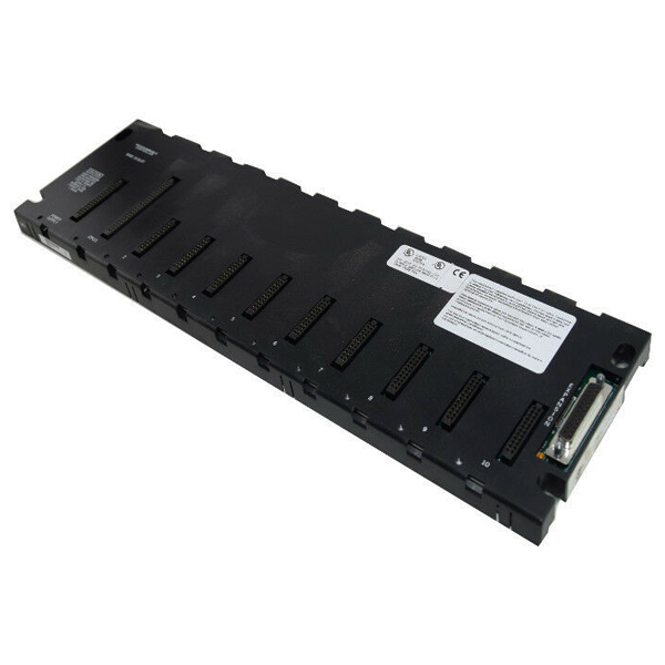 IC693CHS391, GE Fanuc, Placa base de expansión de 10 ranuras,  MODULAR CPU BASEPLATE, SERIES 90-30, CPU/1, slot.